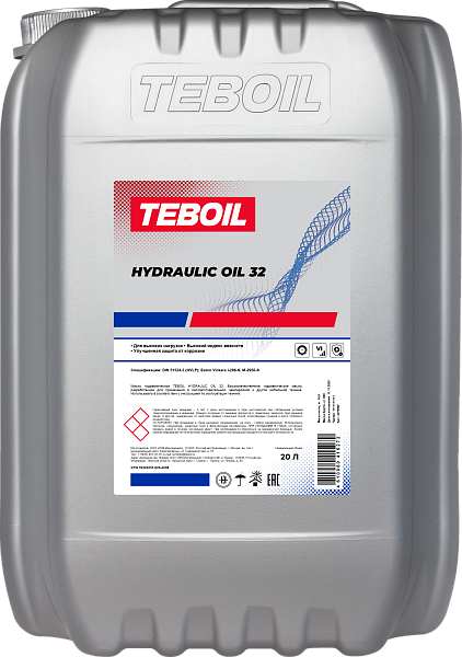 Гидравлическое масло TEBOIL Hydraulic Oil 15 / 22 / 32 / 46 / 68 / 100